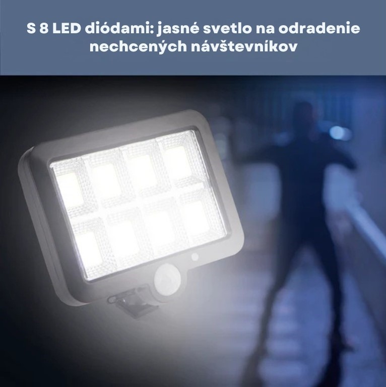 EasyMaxx Solárny reflektor s detektorom pohybu 11113 (2)
